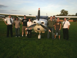 Photograph - Aeroplane and people